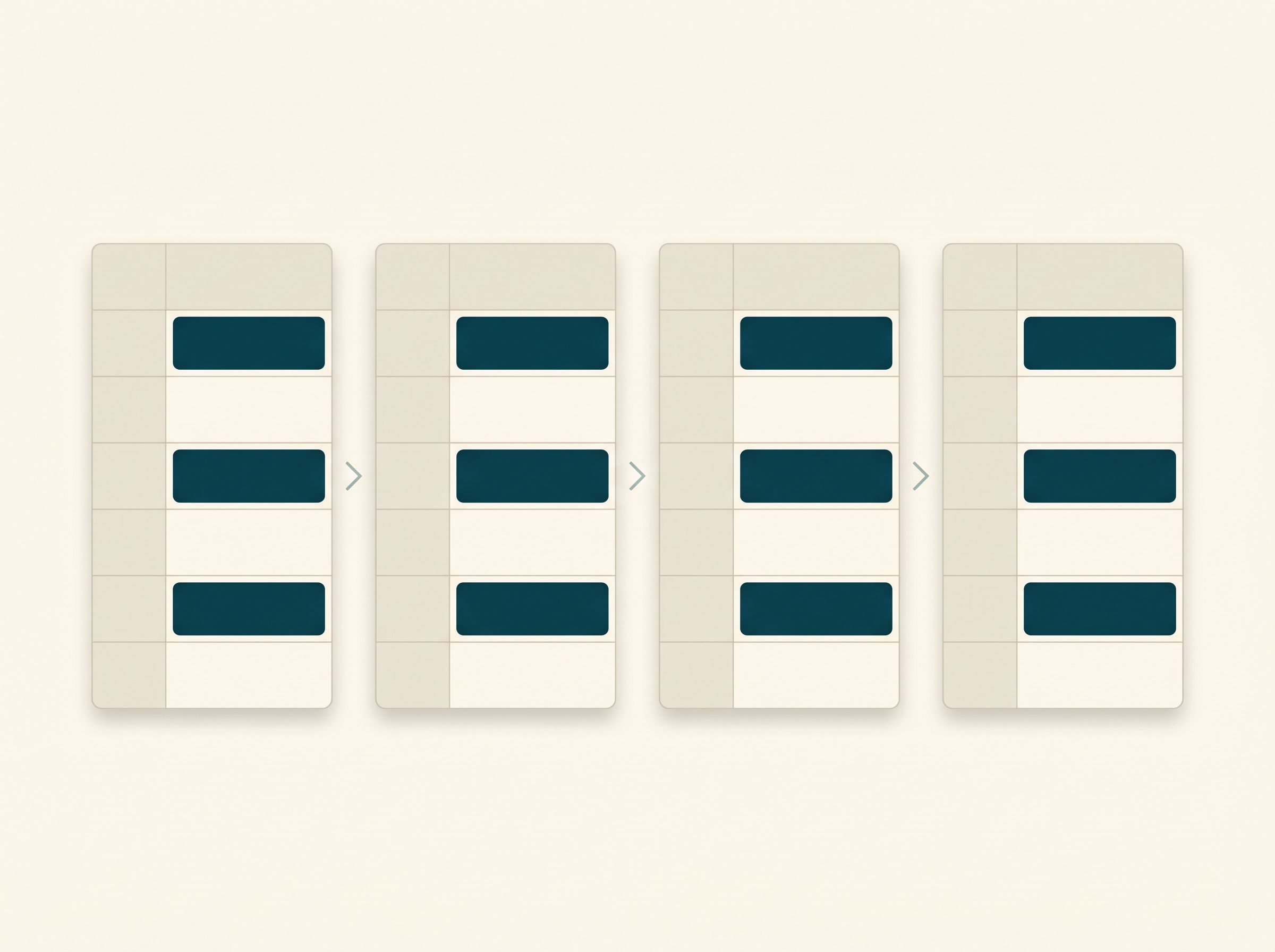 Recurring job rotation calendar in Simple Scheduler